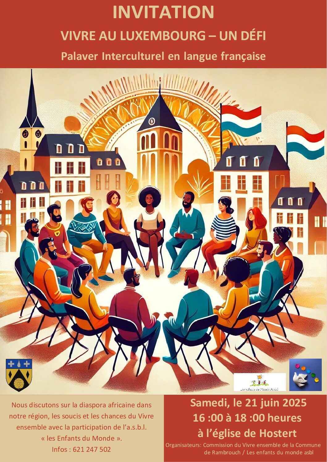 VIVRE AU LUXEMBOURG – UN DÉFI Palaver Interculturel en langue française
