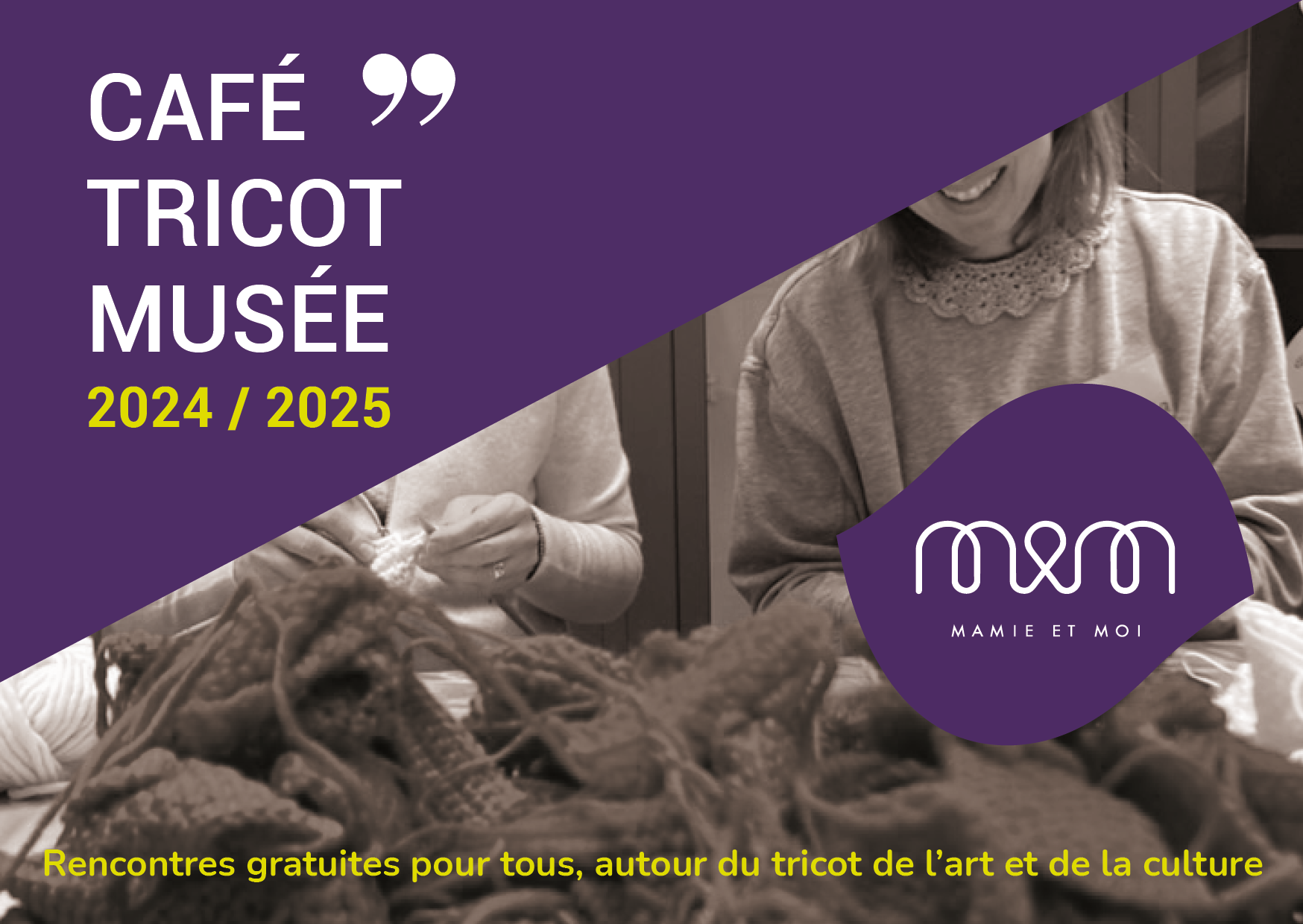 Cafés tricot musée thématisés
