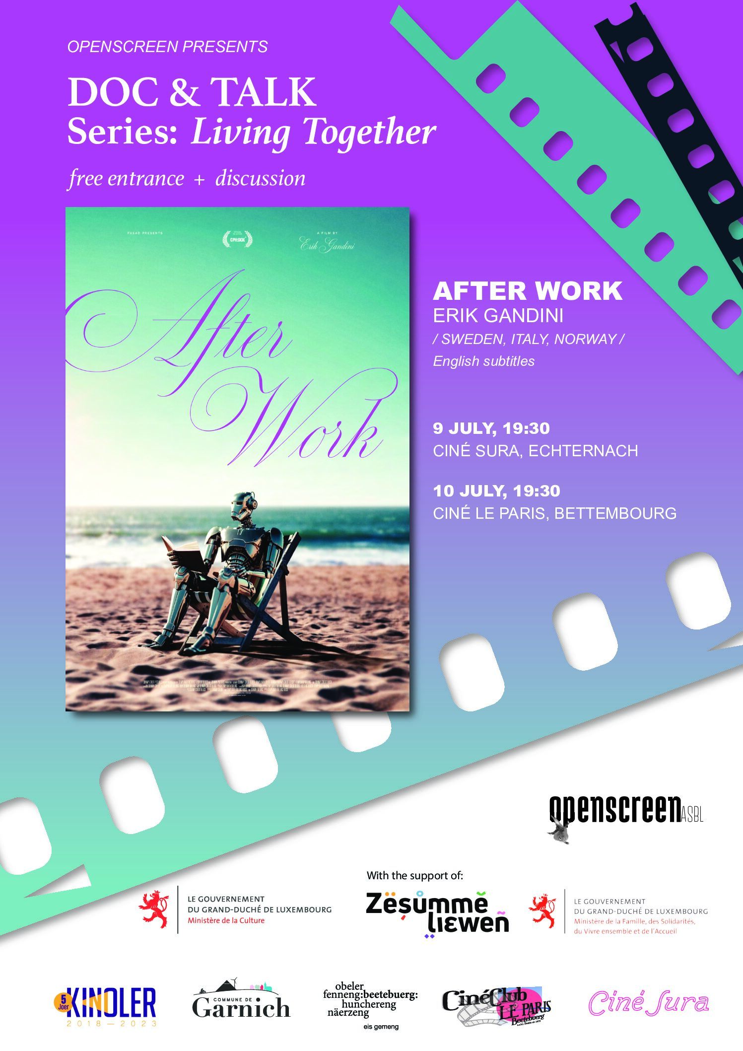 Doc & Talk: Living Together: “After Work”